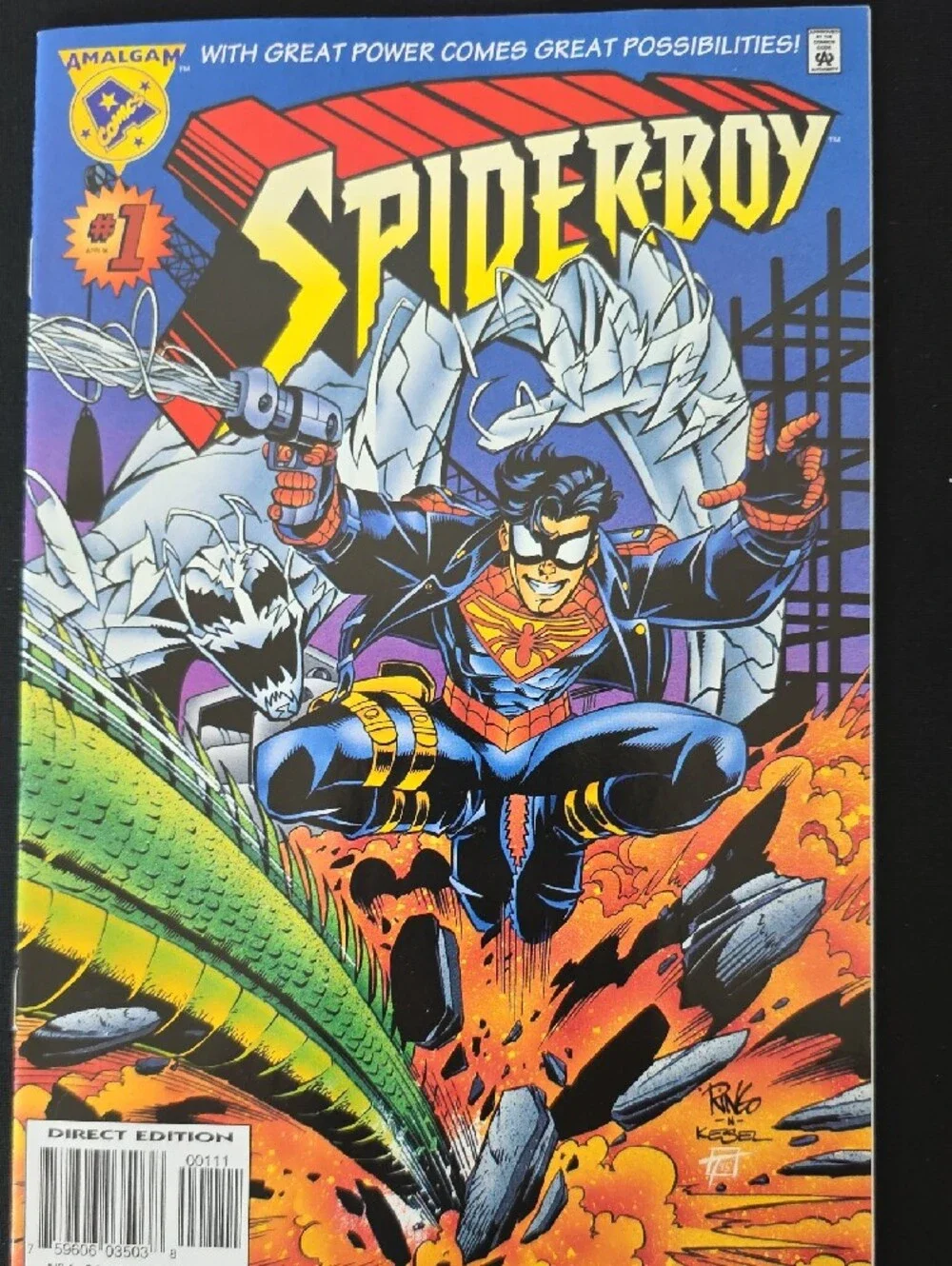 Vintage 90s Amalgam Comic Book Variery Pack (10)